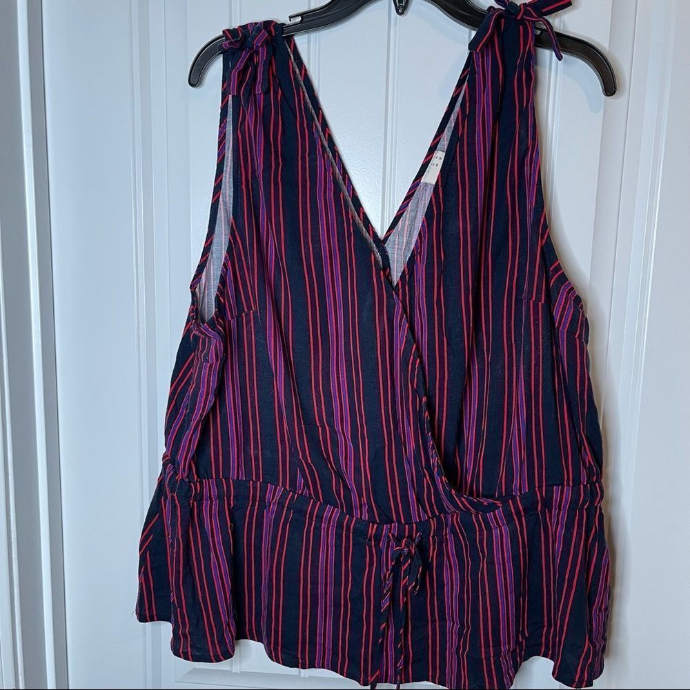 A New Day Faux Wrap Tank